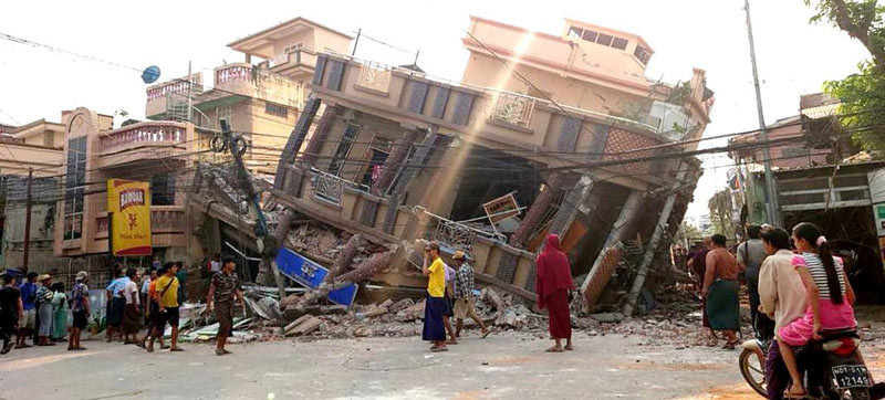 Bau Mayat Menyengat Tercium di Sepanjang Jalanan Myanmar Usai Tragedi Gempa M 7,7