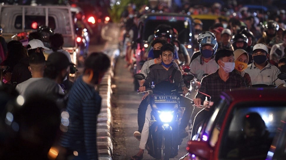Polda Metro Jaya Lakukan Penyekatan di Sejumlah Titik Saat Malam Takbiran