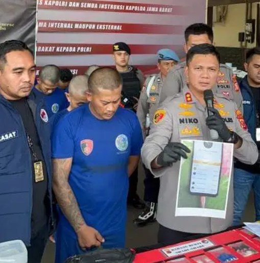 Anggota Ormas Grib Jaya Ditangkap Polisi, Terkait Peredaran Sabu di Cimahi