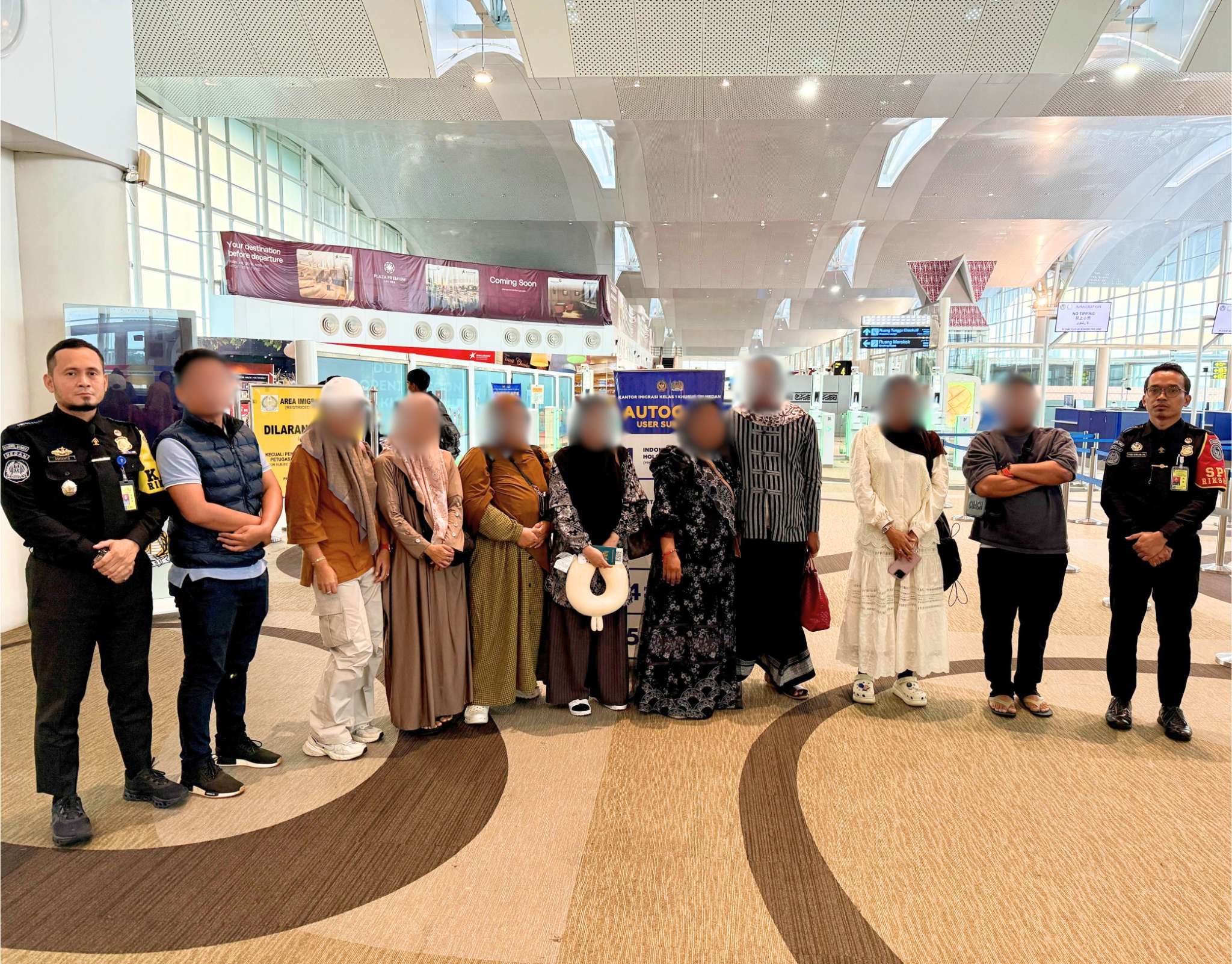 Imigrasi Bandara Kualanamu Gagalkan Keberangkatan 9 Calon Jemaah Haji Non Prosedural
