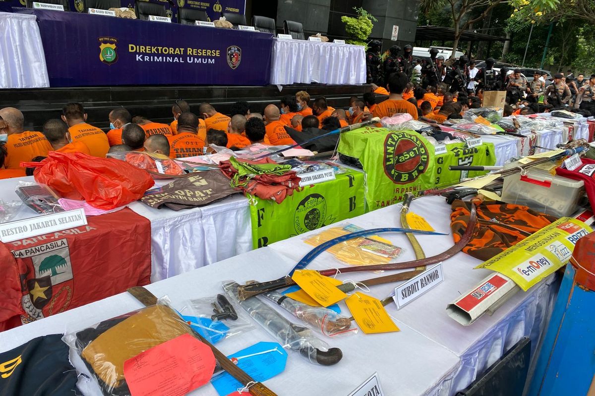 Rentetan Kasus Ormas Diciduk Polisi pada Operasi Jaya 2025