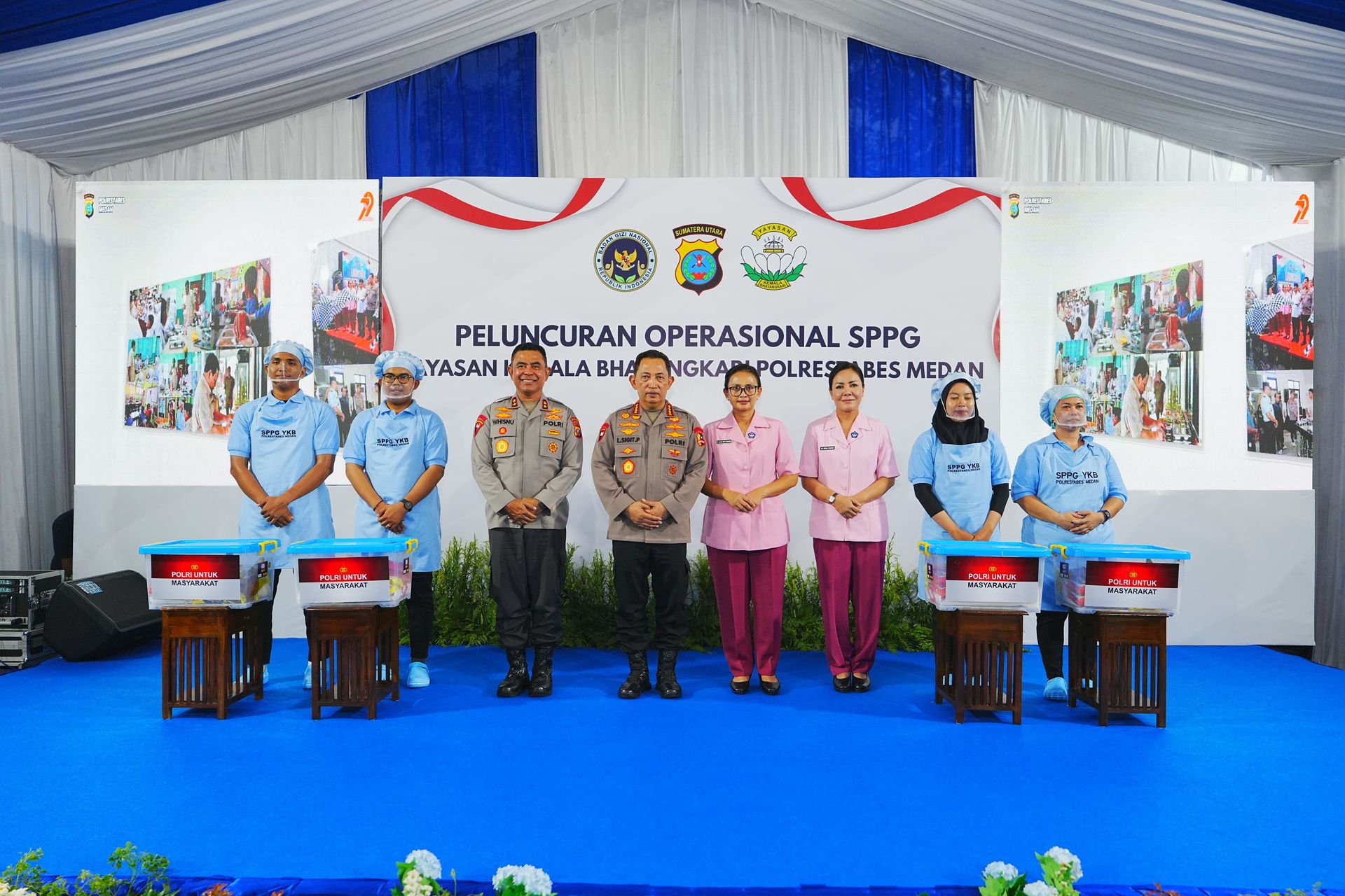 Kapolri Tinjau SPPG Polrestabes Medan, Pastikan Program MBG Tepat Sasaran